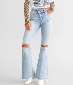 Flying Monkey High Rise Flare Stretch Jean Inestimable Clearance