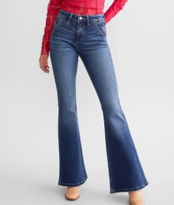 KanCan Signature High Rise Flare Stretch Jean Tina Hot