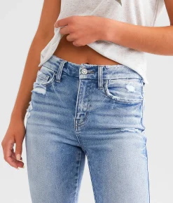 Jeans|Bottoms | Flying Monkey High Rise Flare Stretch Jean Desirous