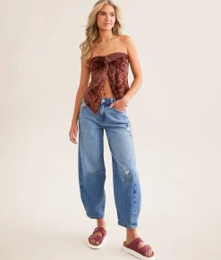 Jeans|Bottoms | KanCan Signature High Rise Horseshoe Stretch Jean Medium