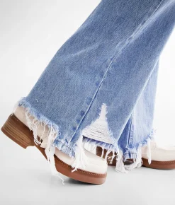 Flying Monkey High Rise Loose Jean Rock Rose Outlet