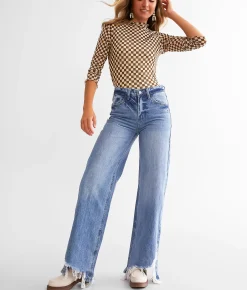 Flying Monkey High Rise Loose Jean Rock Rose Outlet