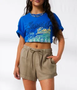 33 Coastal High Rise Short Khaki Best