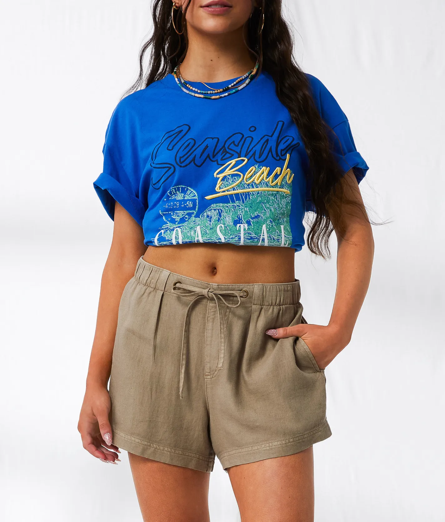 33 Coastal High Rise Short Khaki Best