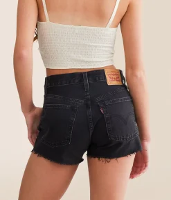 Bottoms | Levi's® 501 High Rise Short Lunar Black