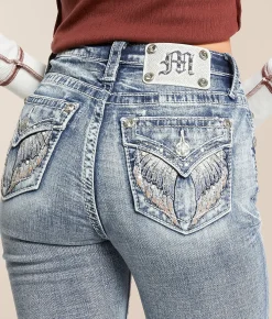 Jeans|Bottoms | Miss Me High Rise Skinny Stretch Cuffed Jean M458F