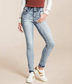 Jeans|Bottoms | Miss Me High Rise Skinny Stretch Cuffed Jean M458F