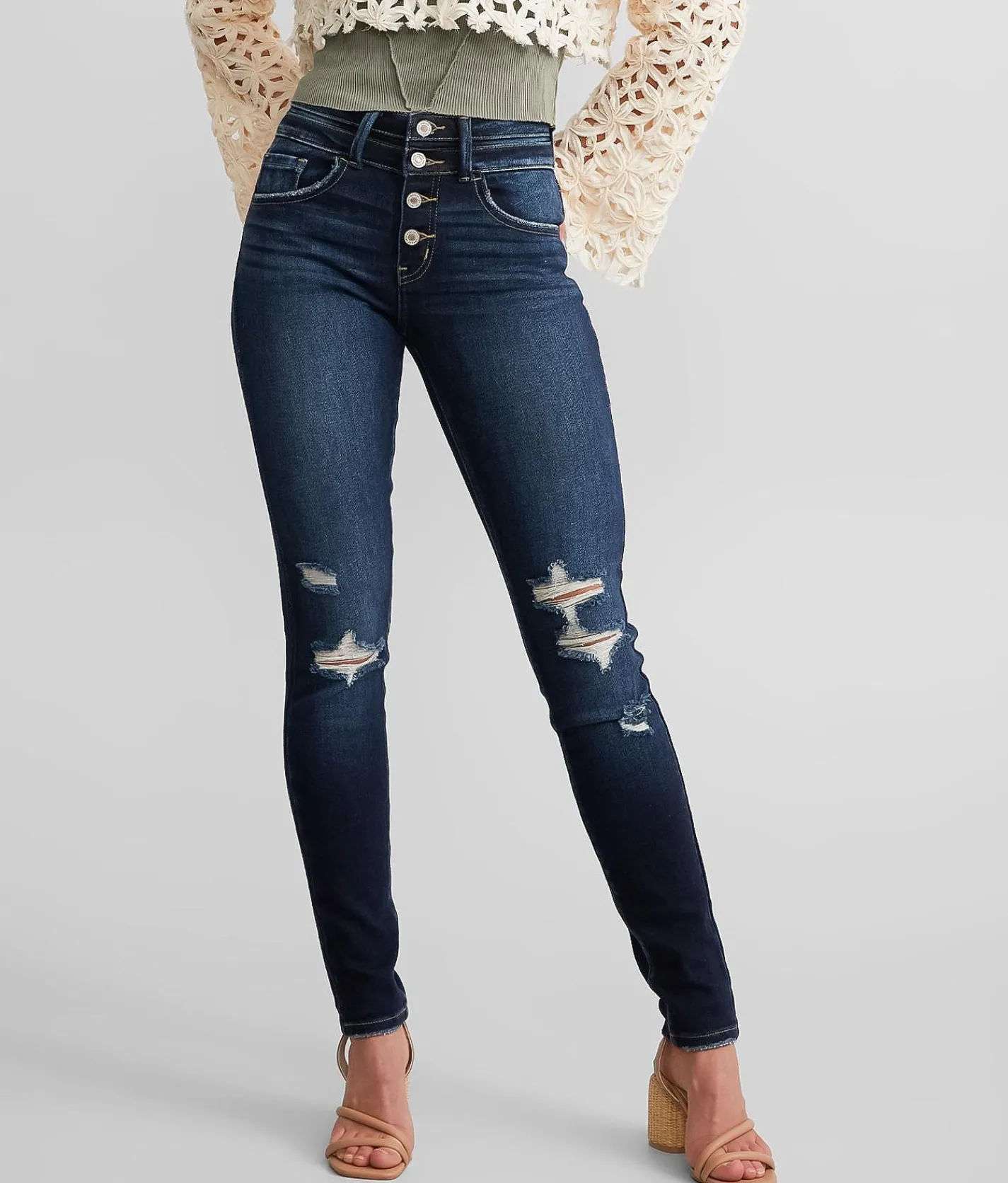 KanCan Signature High Rise Skinny Stretch Jean Maeve Hot