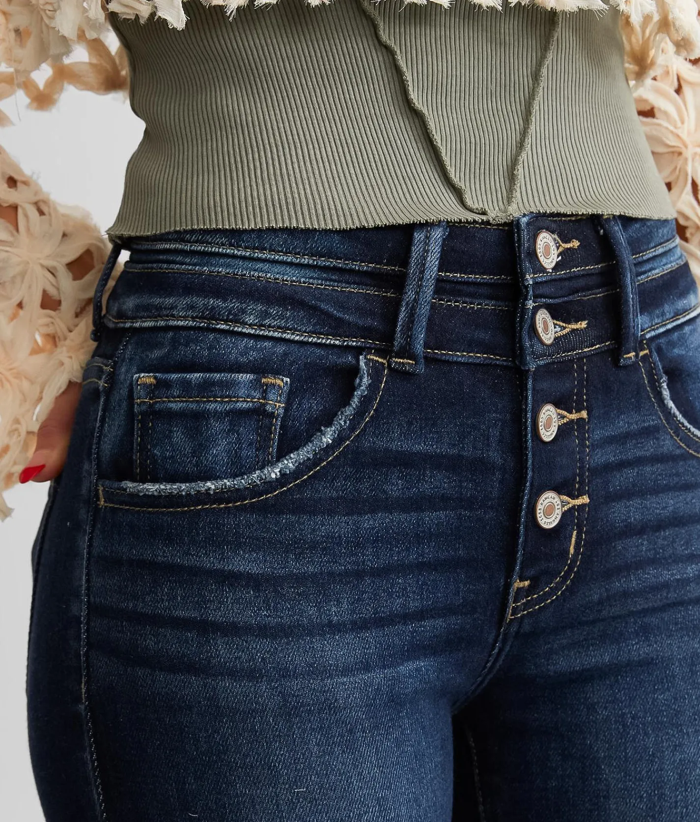 KanCan Signature High Rise Skinny Stretch Jean Maeve Hot