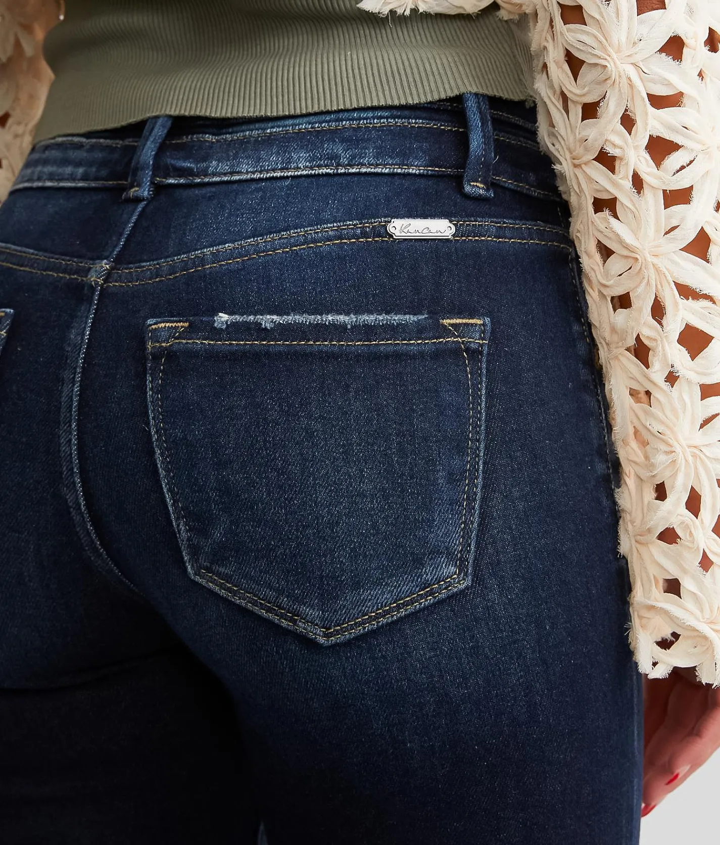 KanCan Signature High Rise Skinny Stretch Jean Maeve Hot