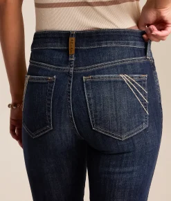 Bottoms | Ariat High Rise Slim Trouser Stretch Jean Plumas