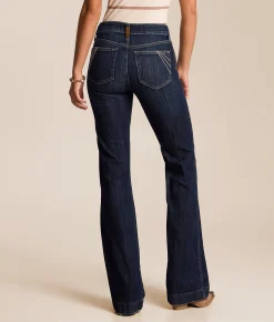 Bottoms | Ariat High Rise Slim Trouser Stretch Jean Plumas