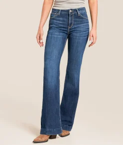 Ariat High Rise Slim Trouser Stretch Jean Florida New