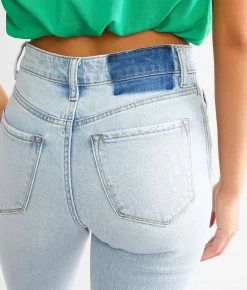 Jeans|Bottoms | Flying Monkey High Rise Straight Stretch Jean Promoter
