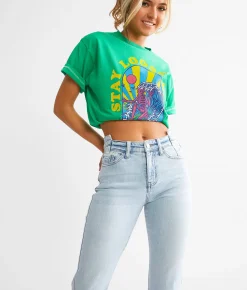 Jeans|Bottoms | Flying Monkey High Rise Straight Stretch Jean Promoter