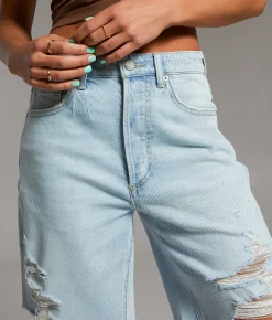 Bottoms|Shorts | BKE High Rise Stretch Jort Delmoe