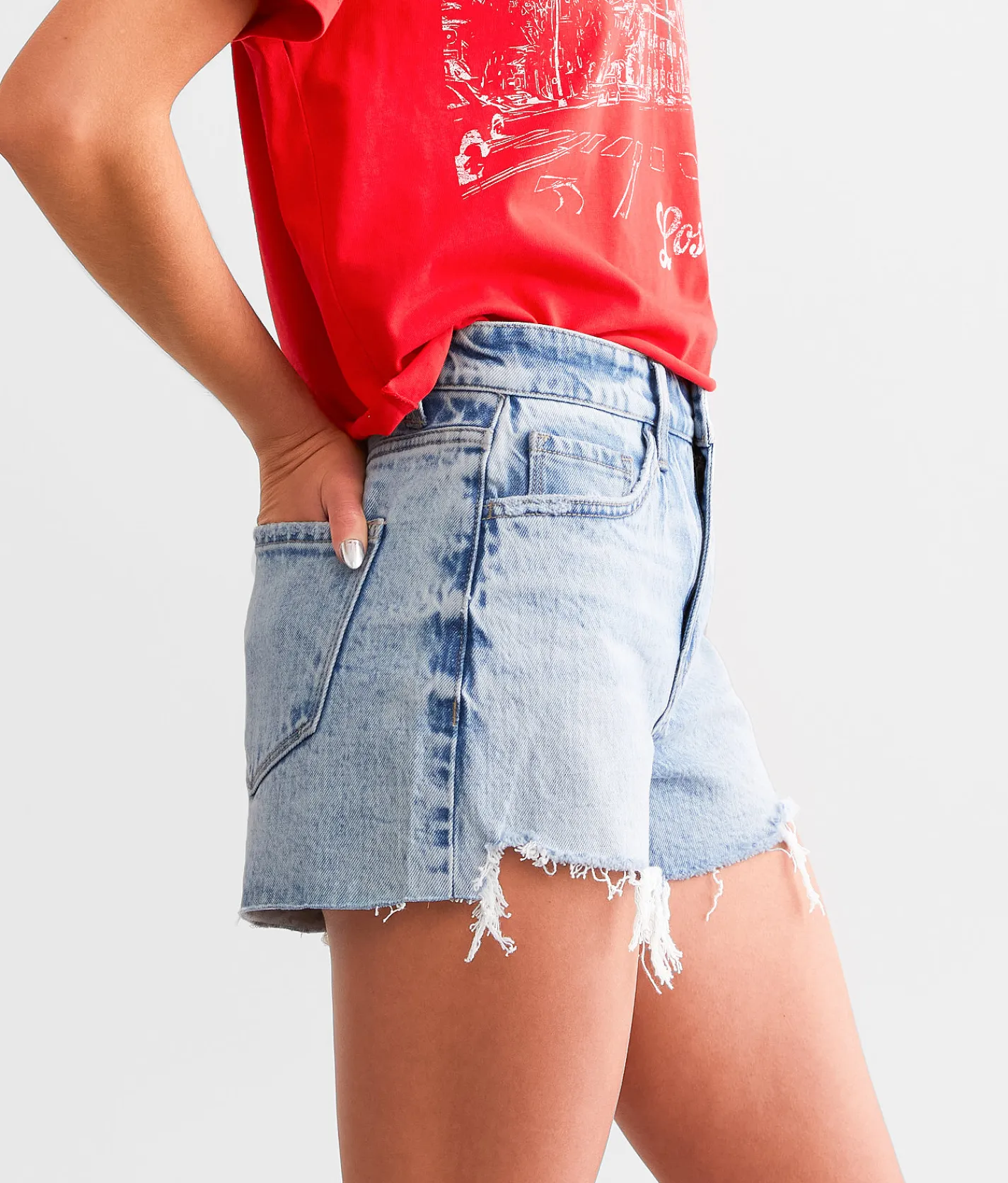 Flying Monkey High Rise Stretch Short Leisure