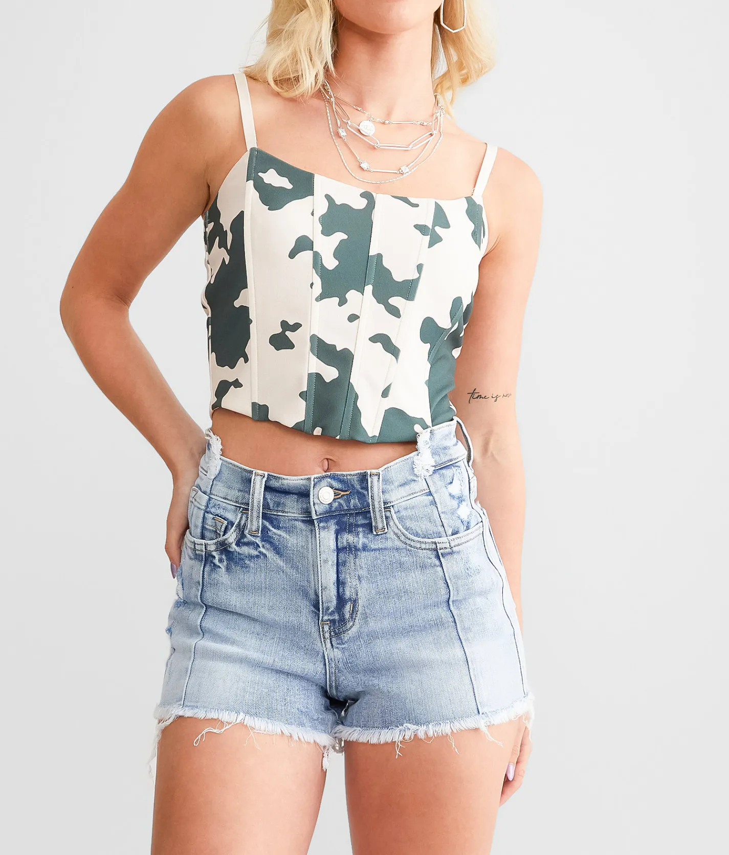 Bottoms|Shorts | Flying Monkey High Rise Stretch Short Pride