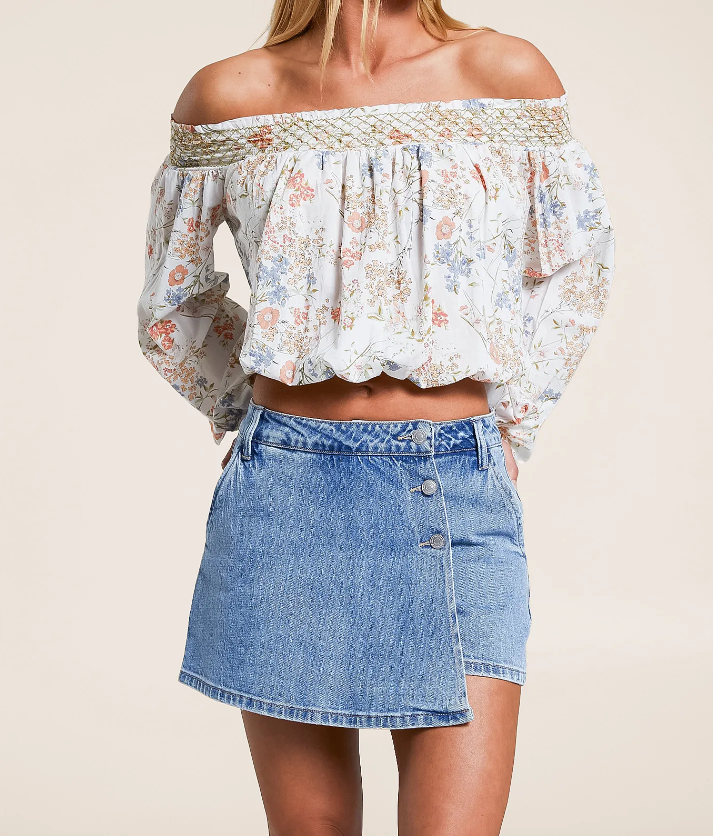 Flying Monkey High Rise Stretch Skort Fulfillment Clearance