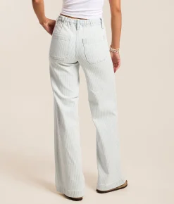 Jeans|Bottoms | Lovervet High Rise d Wide Leg Stretch Jean Stripe