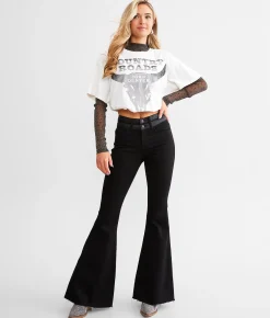 Jeans|Bottoms | Flying Monkey High Rise Super Flare Stretch Jean Affirm