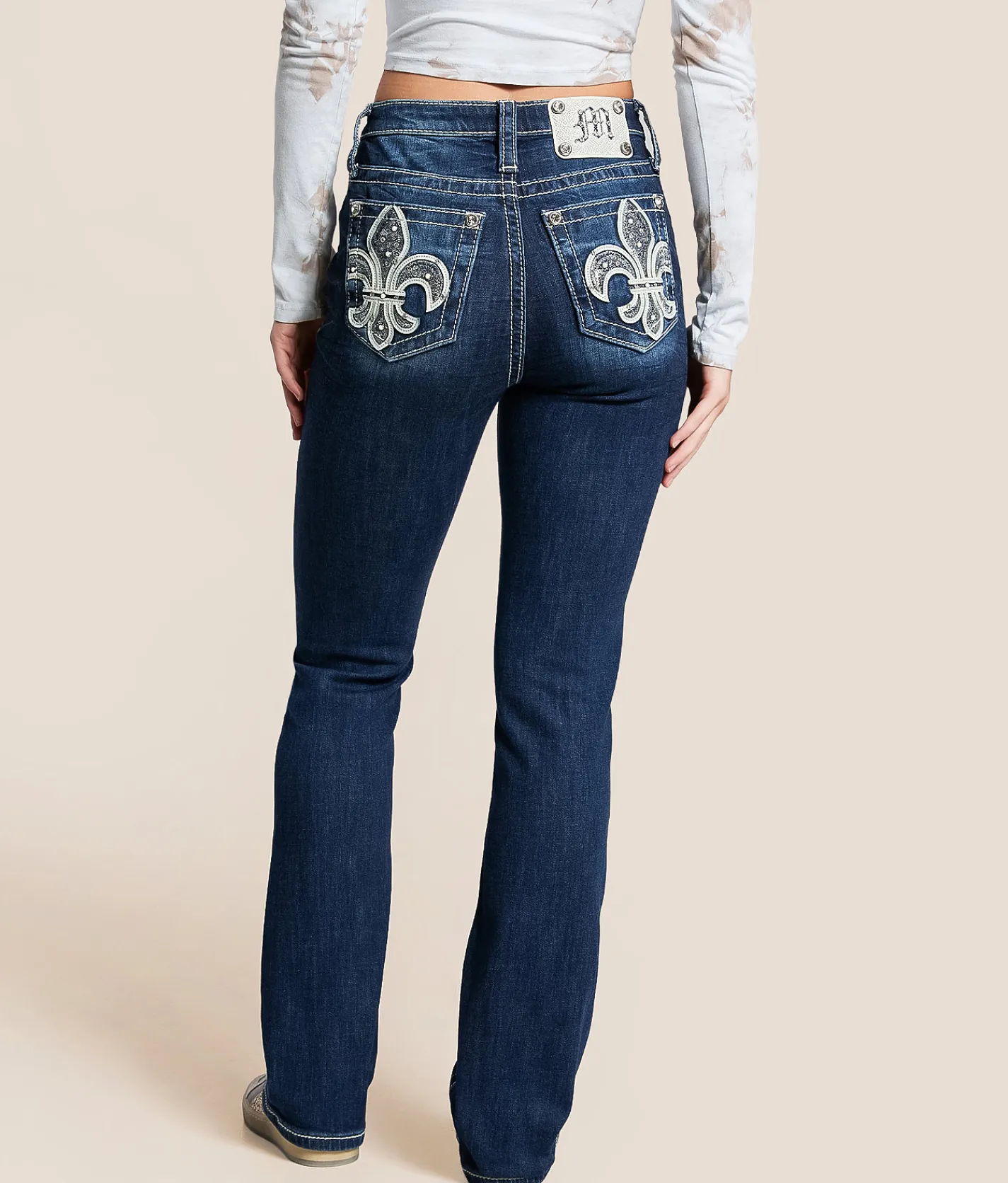 Jeans|Bottoms | Miss Me High Rise Tailored Boot Stretch Jean D1062