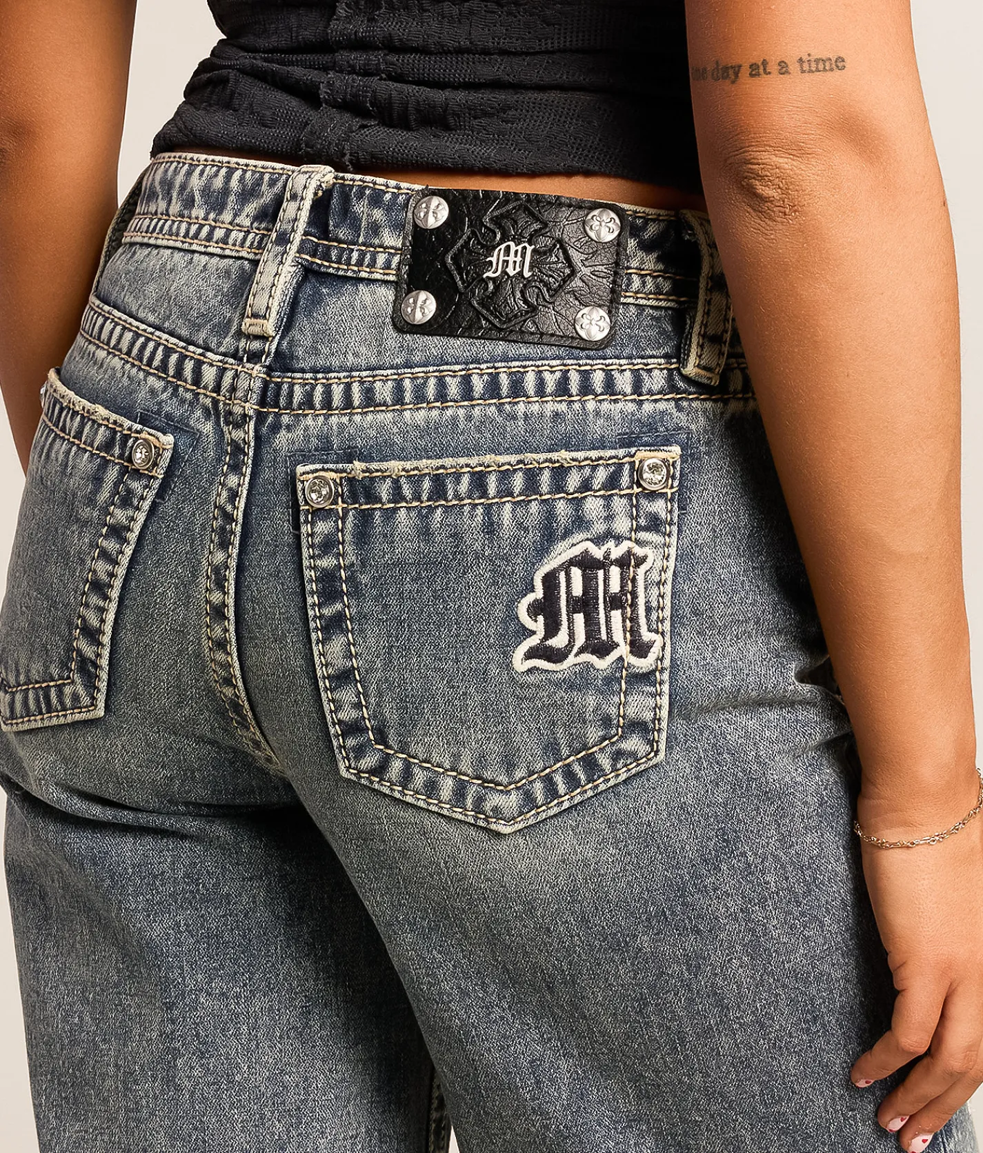 Jeans|Bottoms | Miss Me High Rise Wide Leg Jean V175