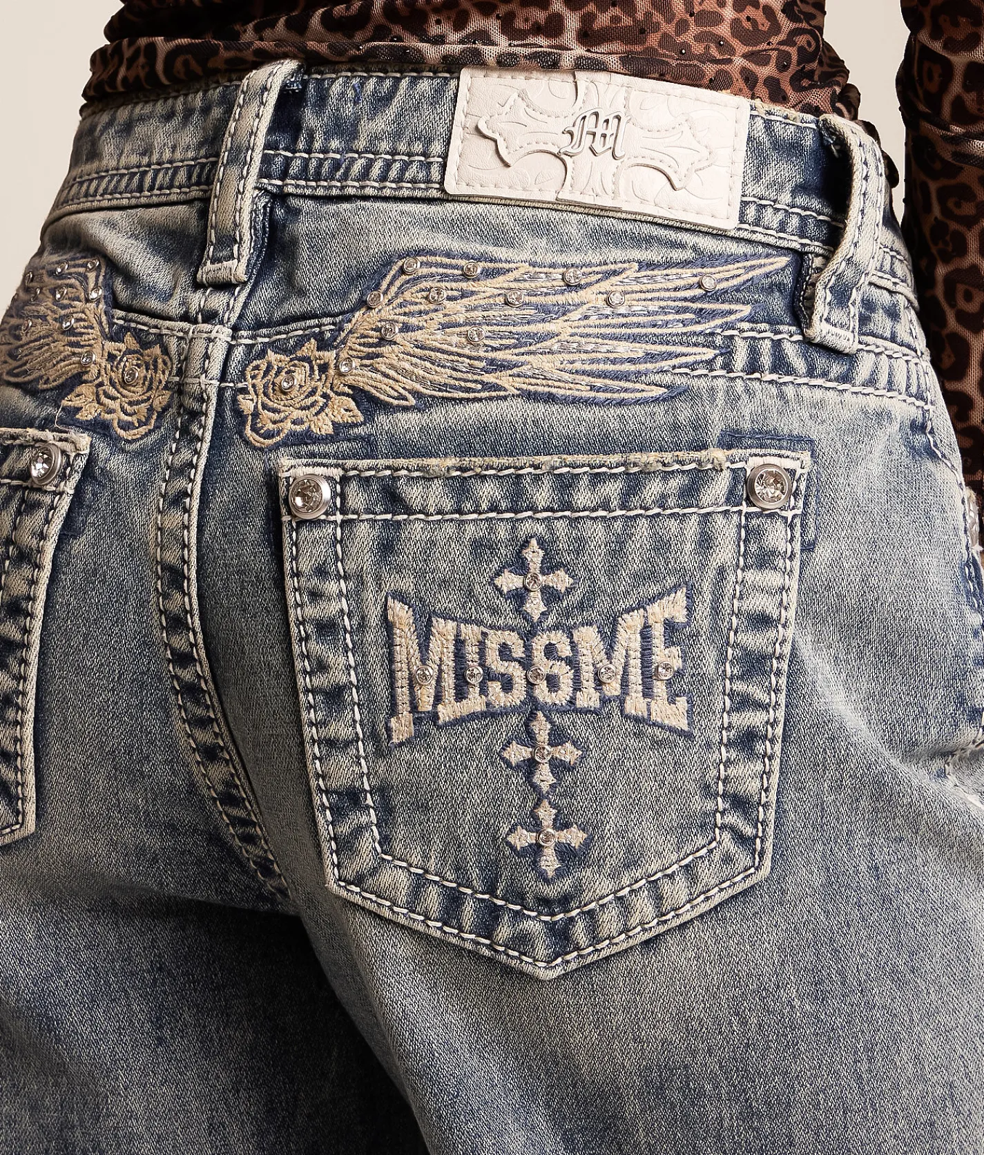 Jeans|Bottoms | Miss Me High Rise Wide Leg Jean M1100