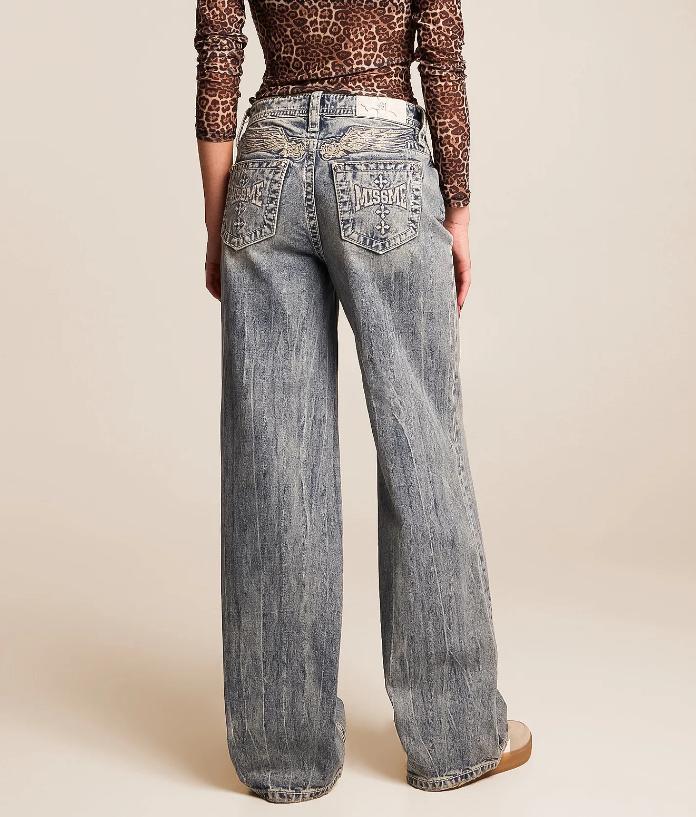Jeans|Bottoms | Miss Me High Rise Wide Leg Jean M1100