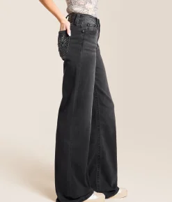 Miss Me High Rise Wide Leg Stretch Jean G33 Best