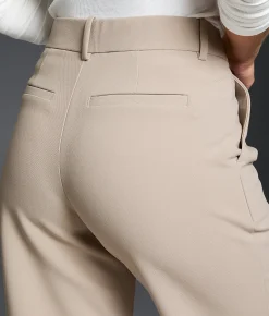 Buckle Black High Rise Wide Leg Trouser Stretch Pant Cobblestone Discount