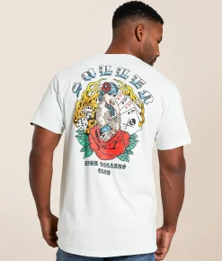 Tops|Graphic T-Shirts | Sullen High Rollers T-Shirt Morning Mist