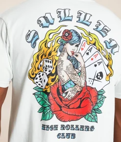 Tops|Graphic T-Shirts | Sullen High Rollers T-Shirt Morning Mist