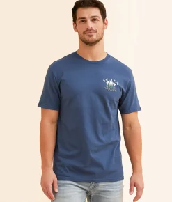 Graphic T-Shirts | Sullen High Stakes T-Shirt Dark Denim