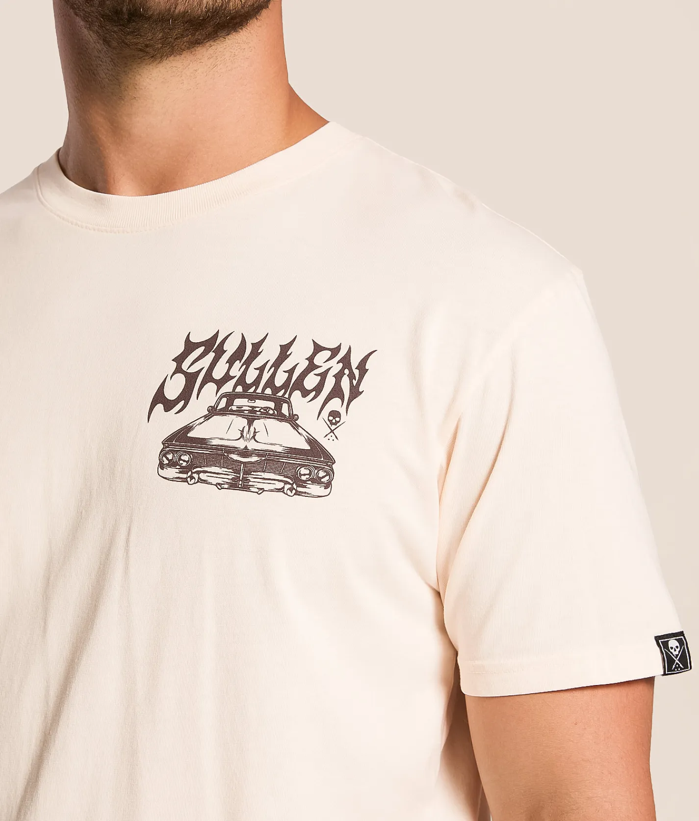 Sullen High Vibes T-Shirt Battleship Clearance