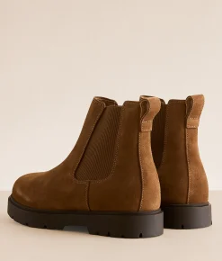 Shoes | Birkenstock® Highwood Leather Chelsea Boot Dark Tea