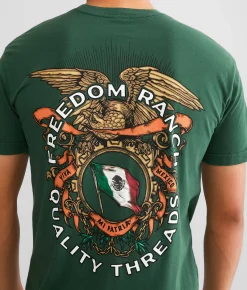 Freedom Ranch Historic Banner T-Shirt Sycamore Hot