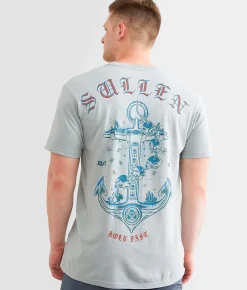 Sullen Hold Fast T-Shirt Slate Grey Sale