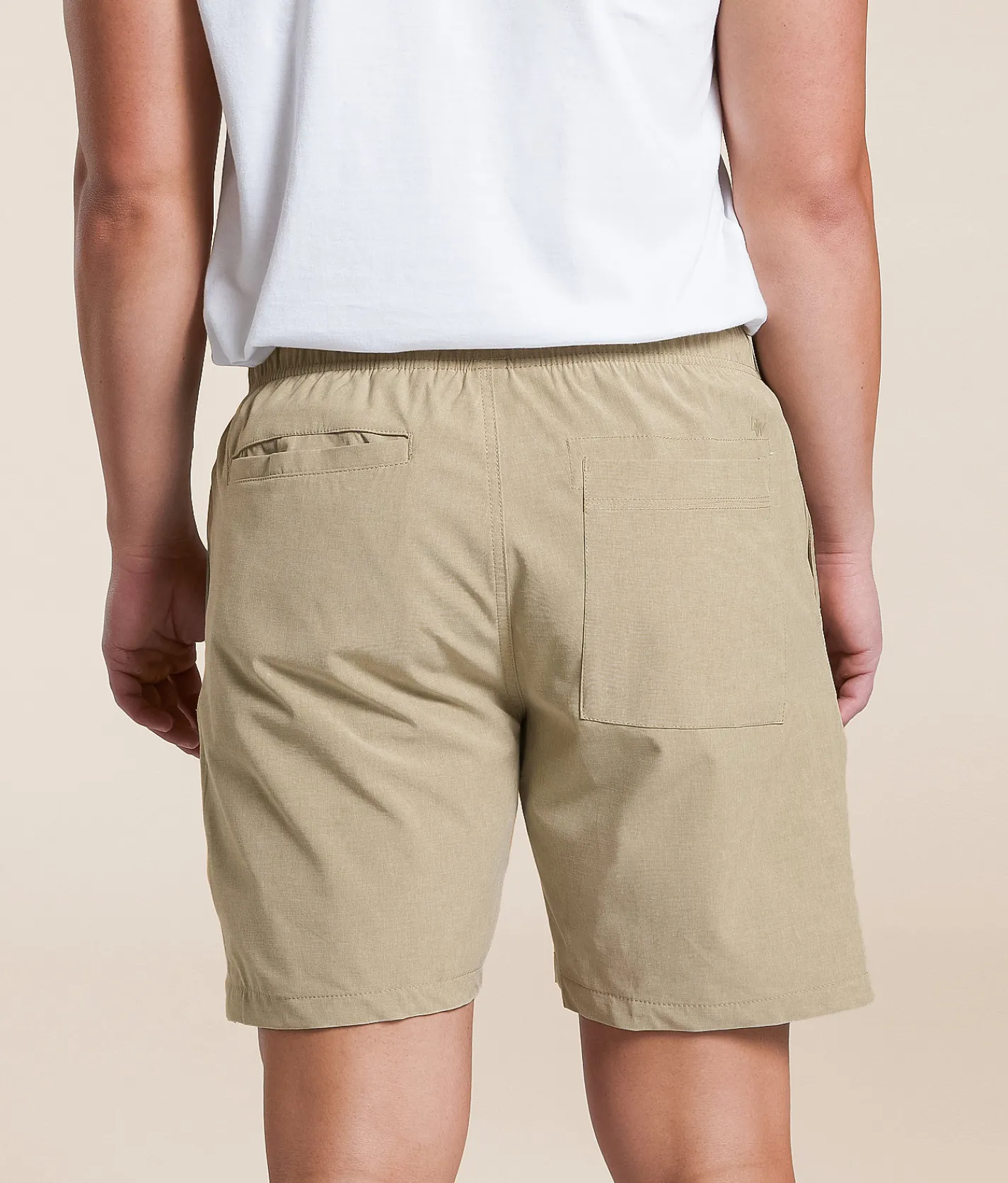 Bottoms|Shorts | Departwest Hollis Stretch Short Khaki