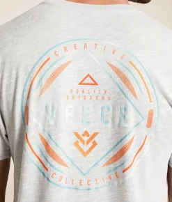 Graphic T-Shirts | Veece Home Plate T-Shirt Grey