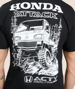 CPTN Honda ACTY Attack T-Shirt Black Discount