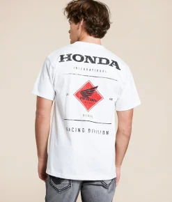 Tops|Graphic T-Shirts | CPTN Honda Debut T-Shirt White