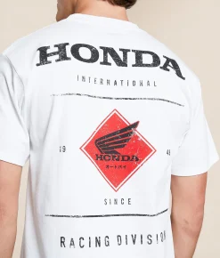 Tops|Graphic T-Shirts | CPTN Honda Debut T-Shirt White