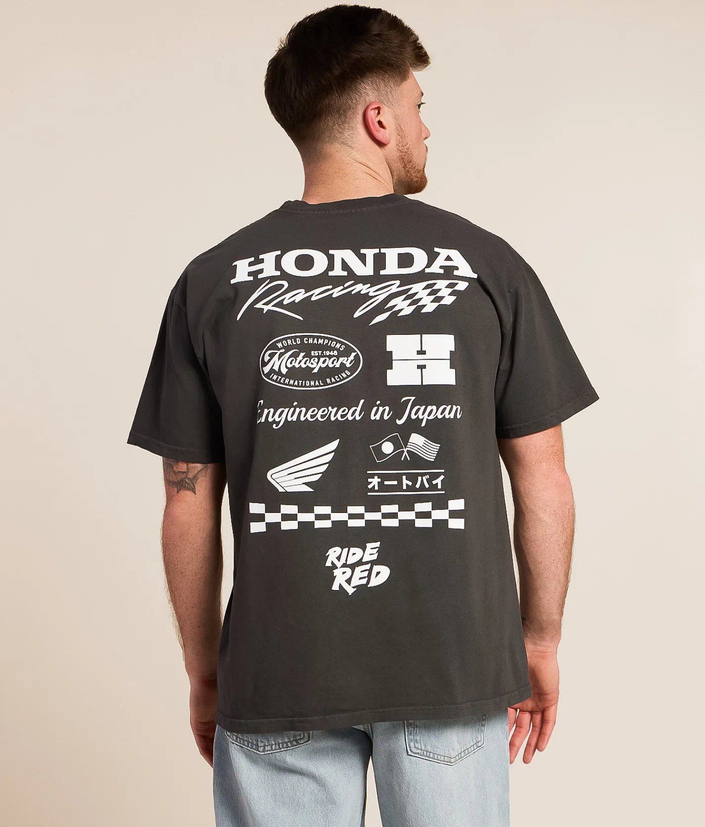 CPTN Honda Fidelity T-Shirt Vintage Black Discount
