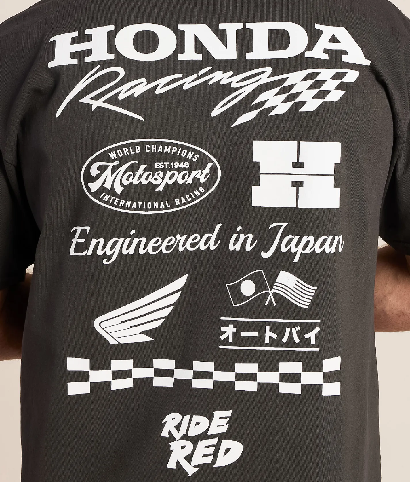CPTN Honda Fidelity T-Shirt Vintage Black Discount