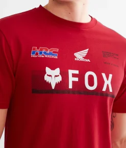 Graphic T-Shirts | Fox Honda Premium T-Shirt Flame Red