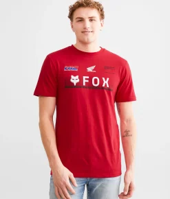 Graphic T-Shirts | Fox Honda Premium T-Shirt Flame Red
