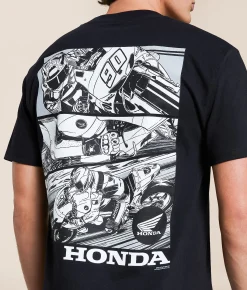 CPTN Honda Race Day T-Shirt Black Sale