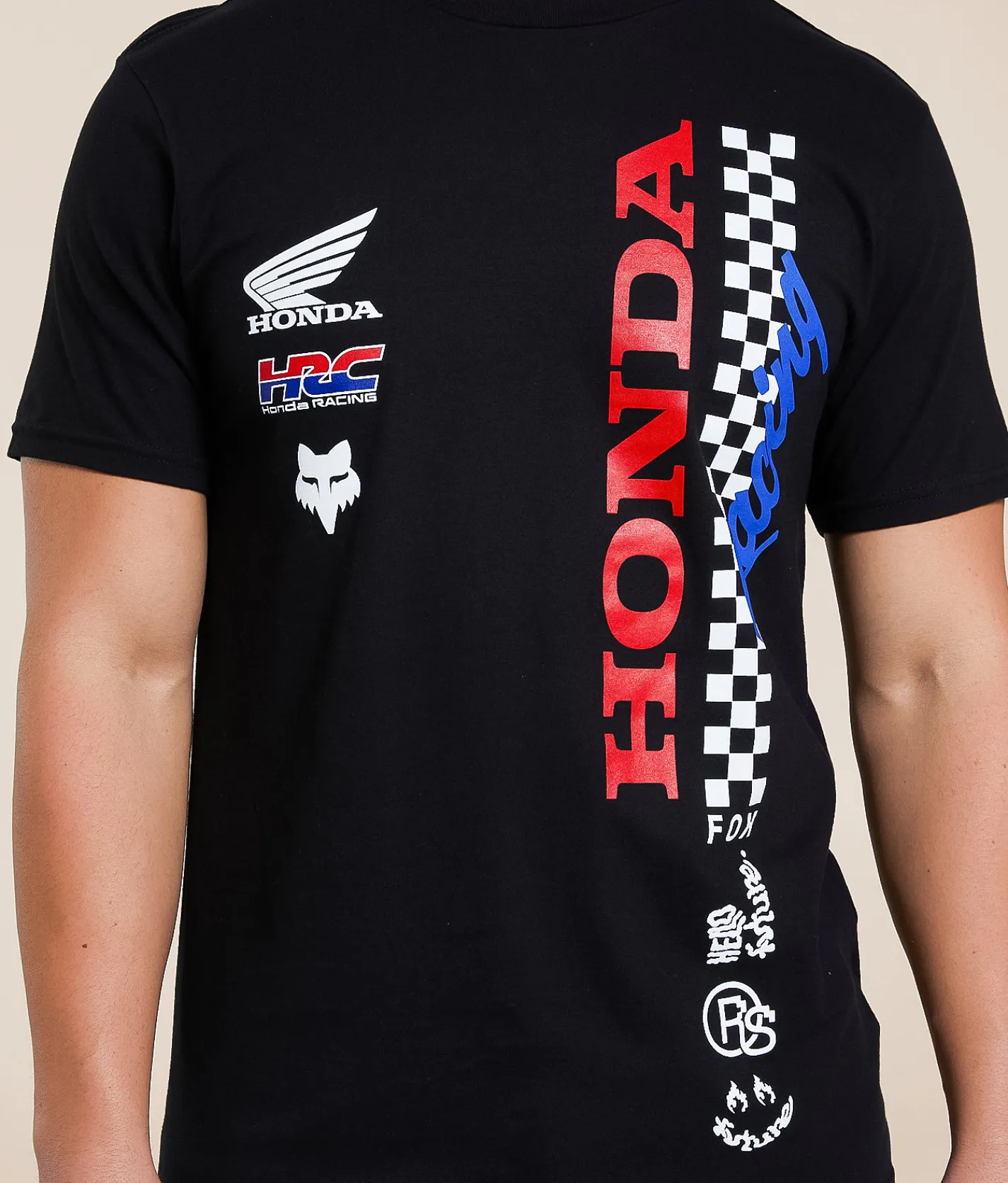 Tops|Graphic T-Shirts | Fox Honda T-Shirt Optic White