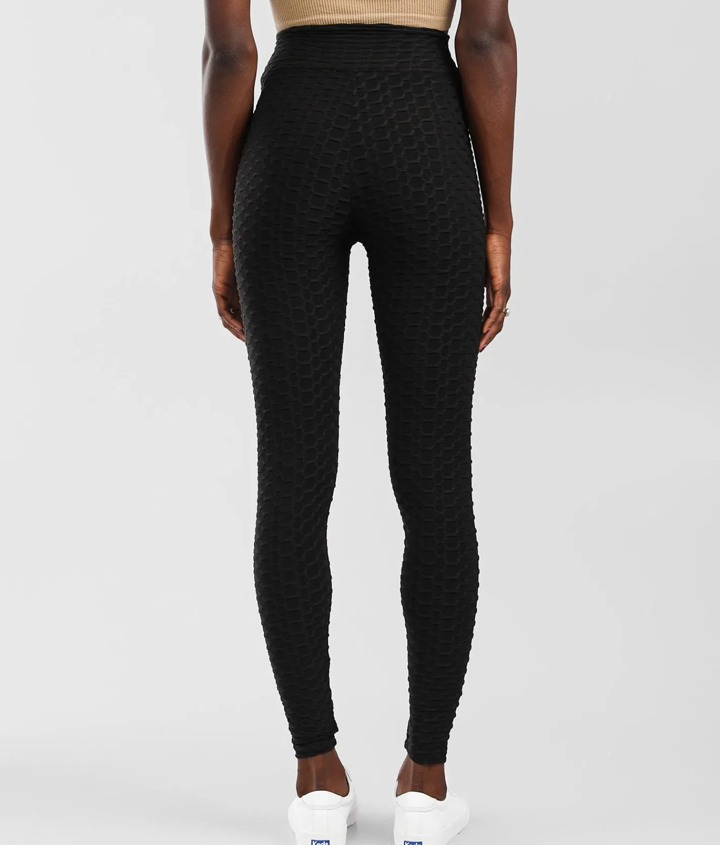 FITZ + EDDI Honeycomb High Rise Legging Black Outlet